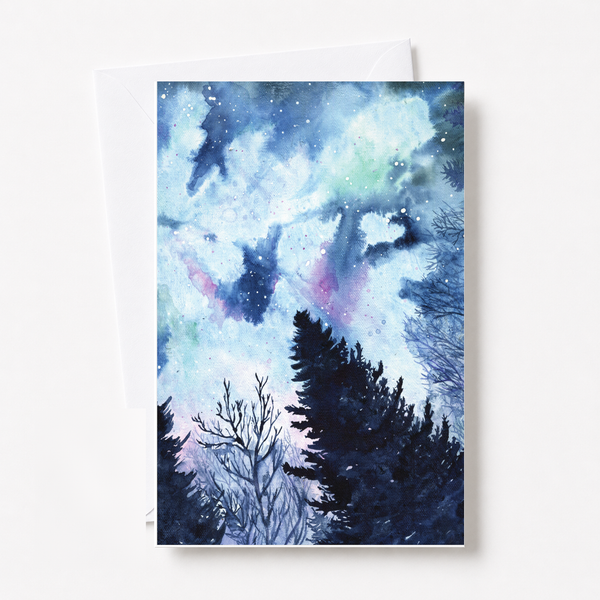 Galaxy Sky Greeting Card