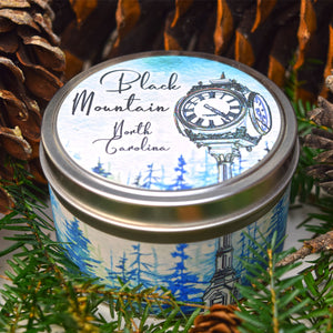 Black Mountain Frazier Fir Travel Tin Soy Candle