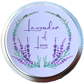 Lavender of Love Travel Tin Soy Candle