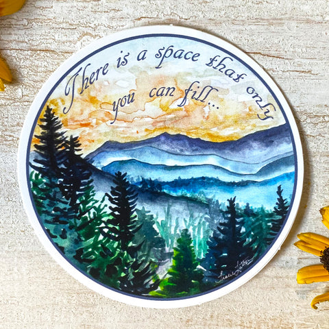 Mountain Sticker